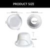 Roof Vent Caps Set Roof Vent Covers Reliable Hardware Long Lasting Ventilation & Odor Prevention for Trailer Campers