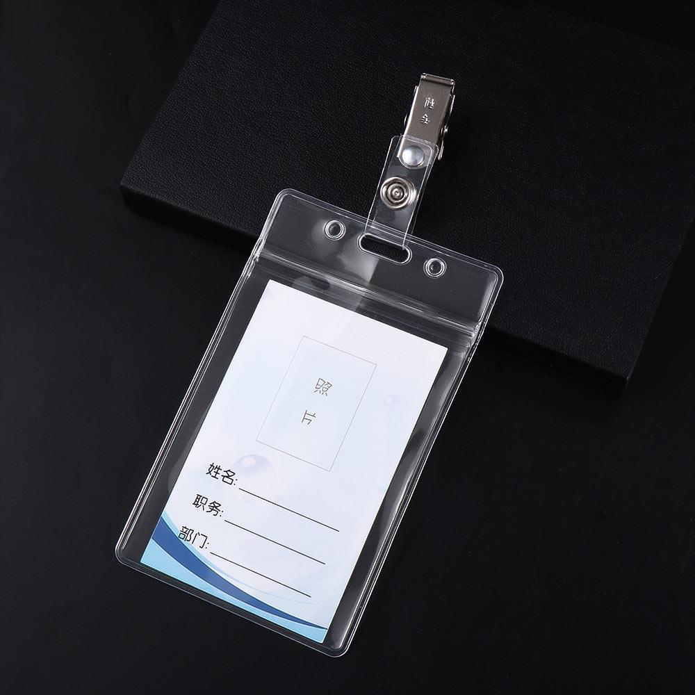 Access Card Bank Card Office Supplies Work Card Holder Badge Holders Work Card Protection Cover