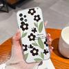 For Samsung Galaxy A72 A73 Case Simple Painted Flower Cover For Samsung A 72 A 73 Soft TPU Silicone Anti Drop Clear Phone Shell
