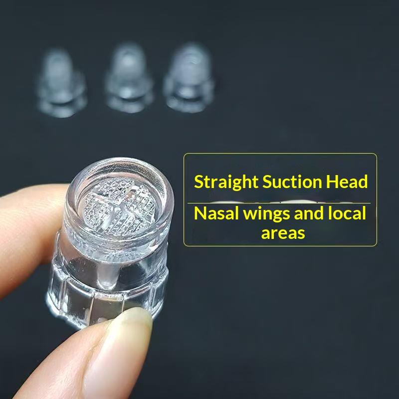 Water Oxygen Cleansing Device Replacement Tips 8Pcs Smooth Edge No Irritation for Sensitive Skin Facial Pore Deep Clean