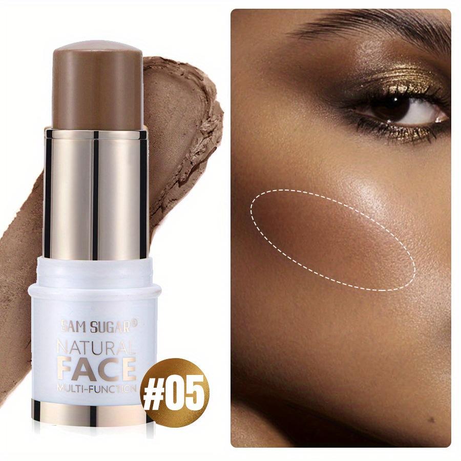 Rouge-Highlighting- und Konturierungsstift, aufhellender, matter Konturierungs-Stereostift für das Gesicht, Concealer, Rouge-Konturcreme, multifunktionaler Make-up-Stift