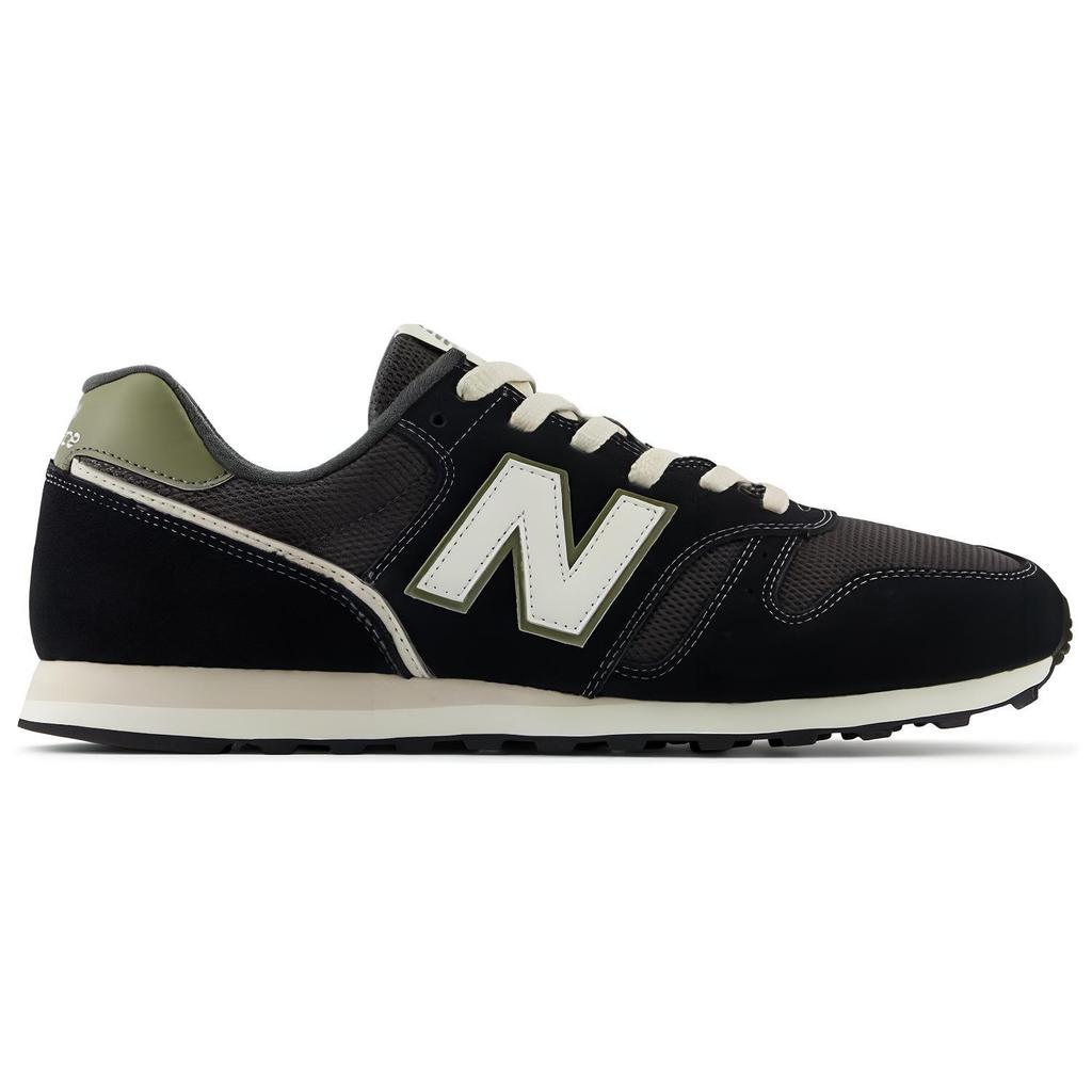 New Balance Nb 373 Mesh Leather Suede Comfortable Versatile Low-Top Lifestyle Casual Shoes Unisex sneaker Black ML373OM2