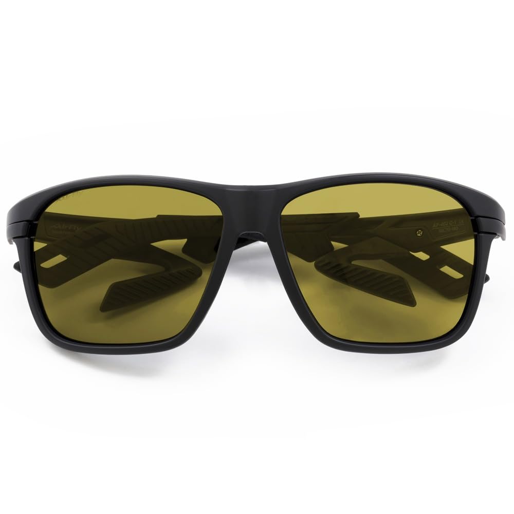 Build in Polarized Green Lens Set Green [AirFly] AF-402 C-1PR [Black Matt/Polarized Lens]