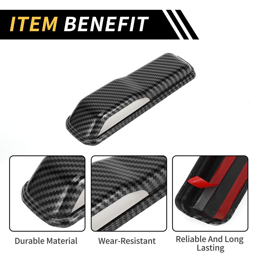 REPAIROCK Jeep Wrangler JL JLU Sport SA-HARa RUB-I-Con 2018-2022 Engine Hood Hinge Cover Trim