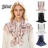 Hair Tie for Ponytail Women Satin Square Scarf 35"x35" Large Musical Note Printed Print Shawl Neck Silky Neckerchief Wrap Multifunctional Headscarf