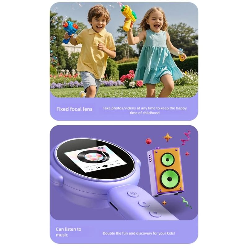 500x Magnification Microscope Handheld Magnifying Glass Support PC Educational Science Toys Pocket Microscopes for Kids