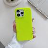 Bright Fluorescent Liquid Silicone For  Case For For Iphone 17 Air 16 15 14 13 12 Pro Max Plus Wireless Charge Cover