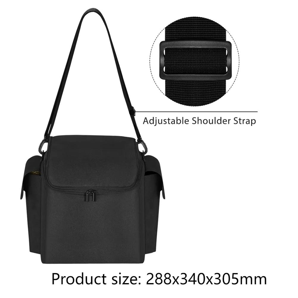 Portable Speaker Bag Case Large Capacity Adjustable Speaker Storage Bag Accessories for JBL PartyBox Encore Essential