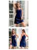Yaoting Women's Summer Satin Ice Silk Camisole Nightgown