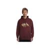 Polo Ralph Lauren Ss22 Logo Print Embroidered Hooded Long Sleeve Sweatshirt Men Sweatshirt Burgundy 710823853-004