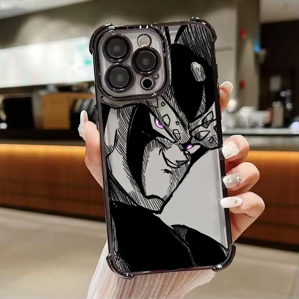 Dragons Balls God Goku Cell Anime Phone Case for iPhone 11 13 15 16 17 Pro Max 14 Plus 17Air 16E 13 Pro 12Mini 17Pro Clear Cover