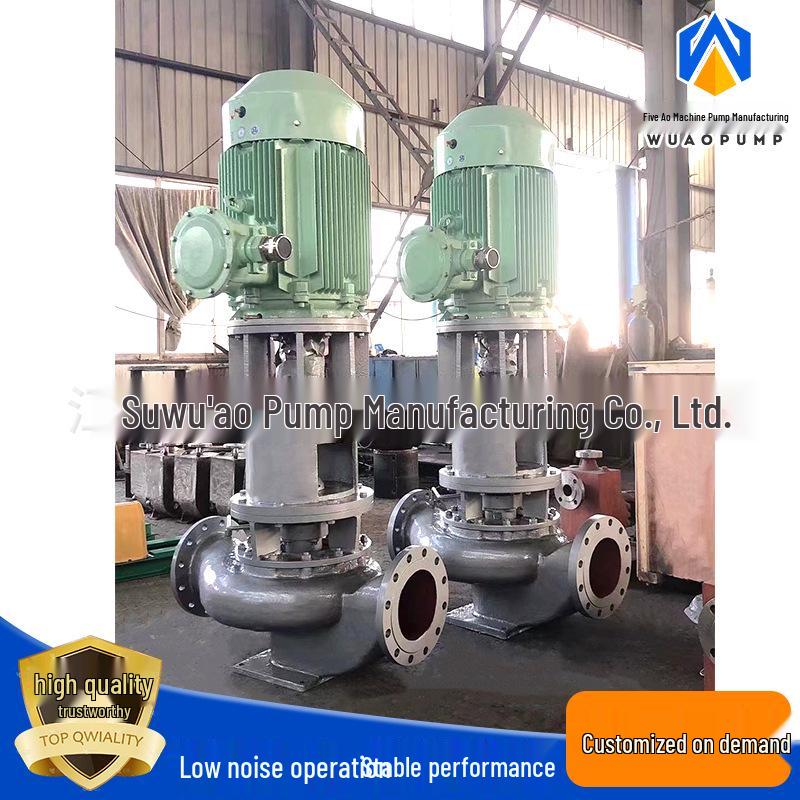 Stainless Steel Vertical Centrifugal Pump for Chemicals and Food, Corrosion and Acid Alkali Resistant, Booster Pump