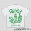 Unisex Casual Graphic Tshirt Oneck Short Sleeve Gothic Y2k Top Unisex Unisex Funny Print Katseye TShirt Streetwear