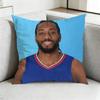Kawhi LLeonard BBasketball Square DoubleSided printed Pillow Case Bedroom Bedside Pillow Sofa Cushion Cover Gift