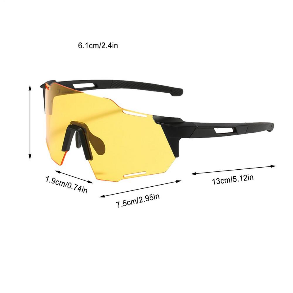 Bike Riding Glasses Outdoor Sports Running Sunglasses For Men Glasses Cycling Sunglasses Dustproof Windproof Polarized Glasses