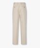 MAN ON THE BOON Cotton Herringbone Two-Tuck Suit Pants_Beige 4716152009