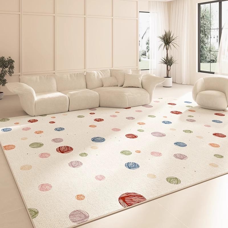

Creative Colorful Graffiti Print Carpet Light Luxury Art Ins Home Decoration Rug for Living Room Bedroom Coffee Table Mats 50x80cm (19x31inch)