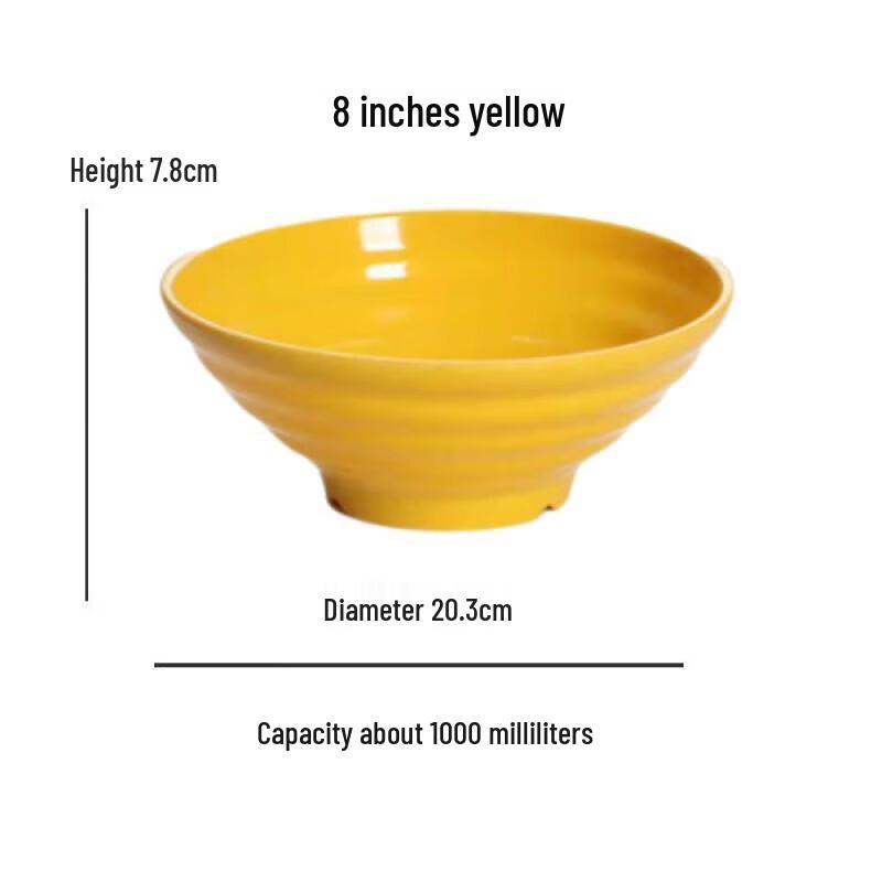Commercial Melamine Noodle Bowl