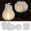 Reusable Silicone Crafting Mold Lamp Silhouettes Molds Halloween Decorations Tool Suitable for Soap Candle Jewelry