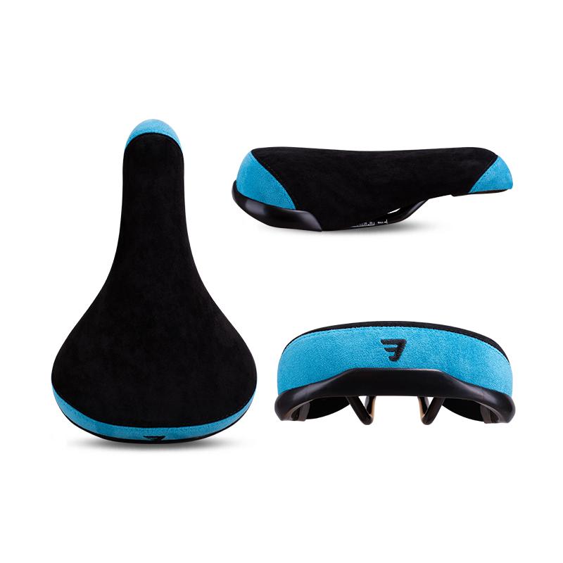 Велосипедное седло Funsea Wheelie, двухцветное, для велосипедов, байковые велосипедные сиденья с вышитым логотипом, 8 мм, рельса