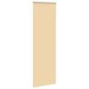 Roleta Zaciemniająca Beżowa 80X230 Cm Szerokość Tkaniny 75,7 Cm