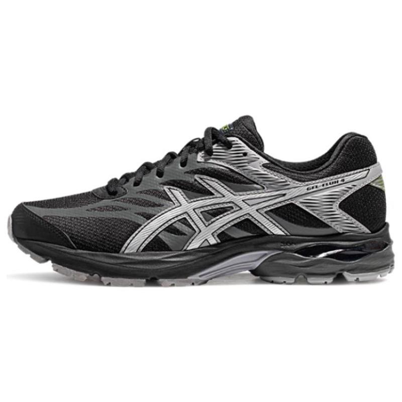 

ASICS Gel Flux 4 Black Silver Sneakers 1011B832-001 39.5 чёрный