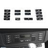 Replacement Climate A/C Control Control Panel Switch Buttons Cover Caps Car Button Key Caps Accessory For BMW E39 E53 M5 X5-M53K