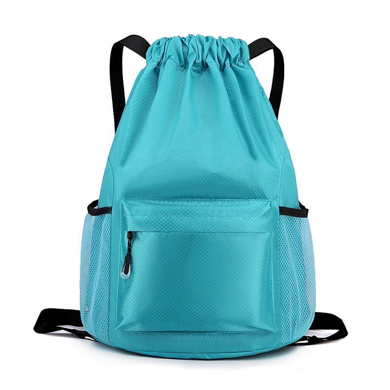 Zaino con Coulisse in Tela Monocolore da Donna – Perfetto per Attività all'Aperto e Stampa di Loghi Personalizzati.