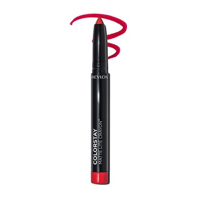 Revlon Colorstay Matte Lite 010 Air Kiss Deep Red Crayon Colorstay Matte Lite 010 Air Kiss Crayon(TM) (Color Image (Yebe Brevet) Lip)/Revlon