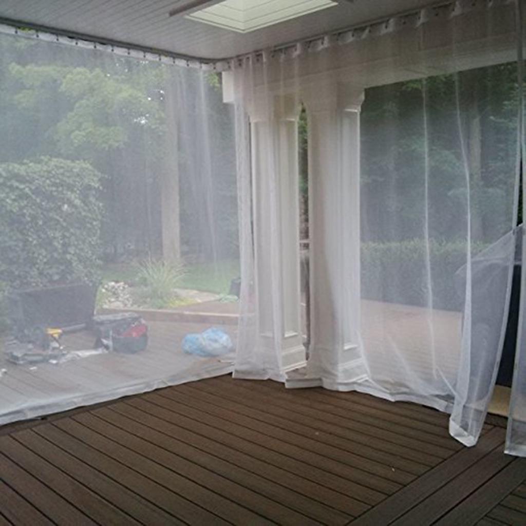 Garden Polyester Waterproof Top Climbing White Window Sheer Curtain Outdoor Porch Home Decor 1 5 X 2 8m Comprar A Buen Precio Entrega Gratuita Reseñas Reales Con Fotos Joom Garden Polyester Waterproof Top, Outdoor Mesh Curtains For Porch