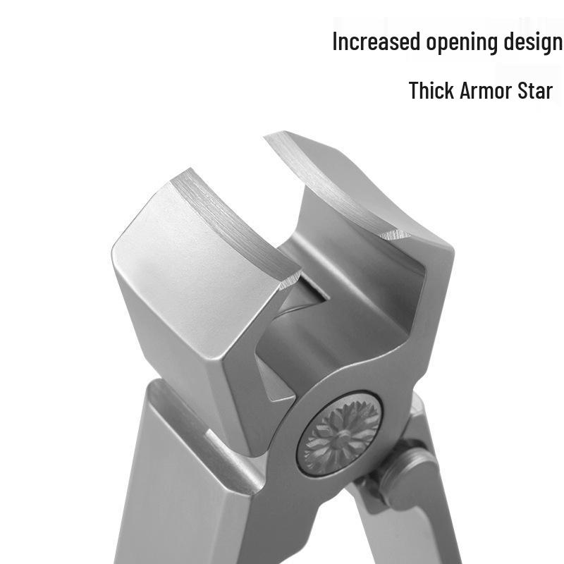 Stainless Steel Push Button Anti-Splash Nail Clippers