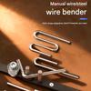 Steel Fixture Bender Bending Tool Portable Small Professional Manual Bending Machine for Garden Projects Small Projects
