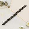 Metal Pyrite Bracelet  Black Activate Wealth & Prosperity Energy The Metal Raw