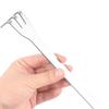 Handheld Rustproof Rakes 3-Prong Stainless Steel Root Rakes Loosen Soil Tool Ergonomic Handle for Gardening Plant