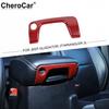 Central Armrest Box Keyhole Decor Cover for Jeep Wrangler JL& JT 18+ Accessories