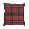 Federa per cuscino con motivo a quadri tartan Golf GTI Decorazione di lusso geometrica testurizzata Decorazione Cuscino Salotto Federa quadrata