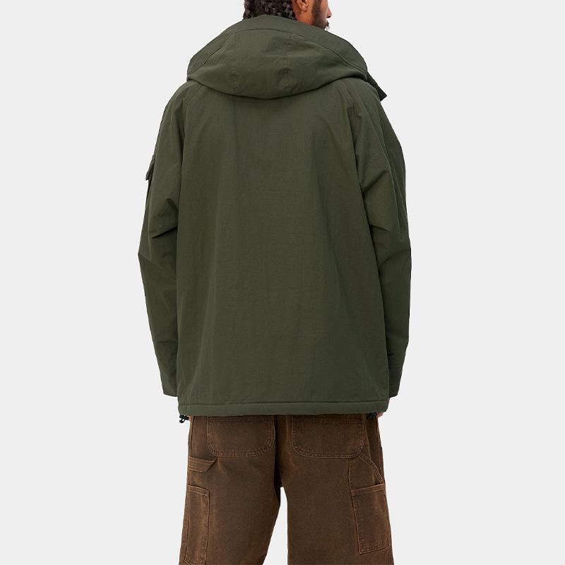 Carhartt WIP FW23 Tour Series Four Flap Pocket Adjustable Hooded Field Jacket Men Jacket Green I032250-1NQ-XX