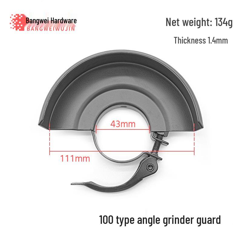 Quick Release Dustproof Angle Grinder Protective Cover, Compatible with 100, 115, and 125 Types, Thickened Design for Polishing and Grinding Machines.
