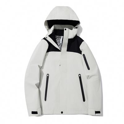 New Outdoor Jacket for Men and Women Two-piece Three-in-one Feng Shui-proof Detachable Mountaineering Suit