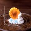 Mid-Autumn Festival Mooncakes Rabbit Figurines Decorative Gifts Accessories Car Office Desks and Small Ornaments