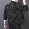 Spring and Autumn Men's Jacket High-end Jacket Men's Korean Trend Baseball Collar Fleece Thickened Large Size Jacket