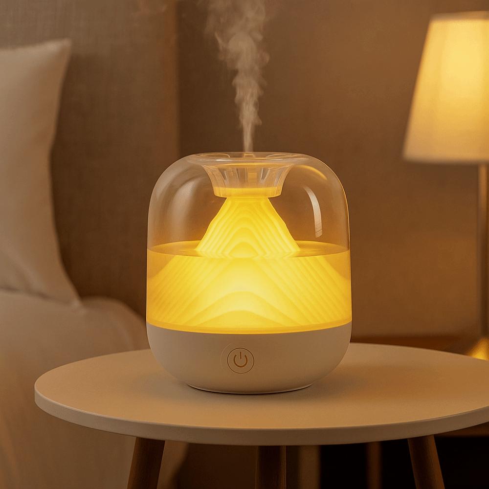 USB Rechargeable Bedroom Humidifier Night Light Ultrasonic Humidifier  Home Humidifier
