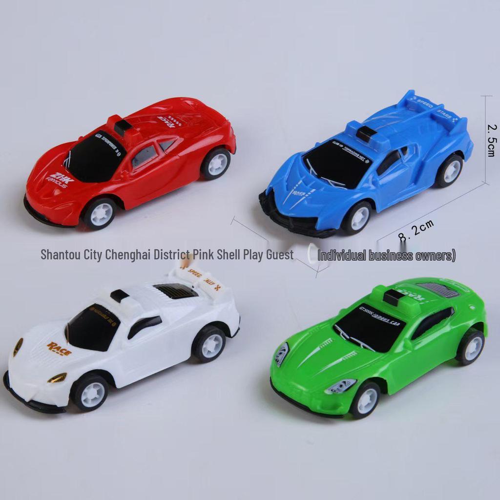 Mini Pull-Back Fire Truck Toy for Kids - Popular Street Vendor Gift