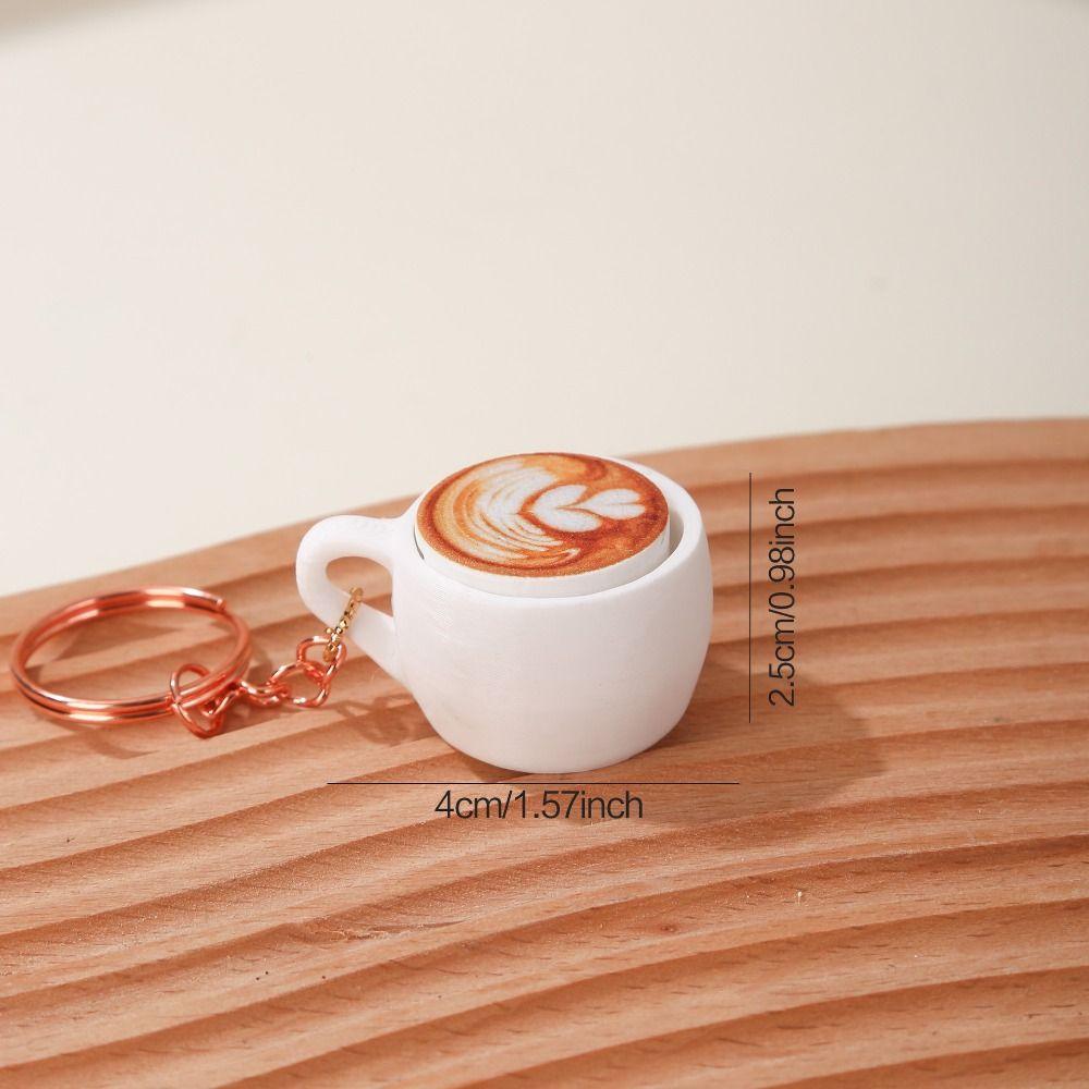 Portable Simulation Food Keychain Food Props Funny Keyring Creative Bag Pendant  Bag Decoration