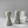 Beautiful Striped Candles Crafting Mold Handmade Aromatherapy Candle Resin Mold