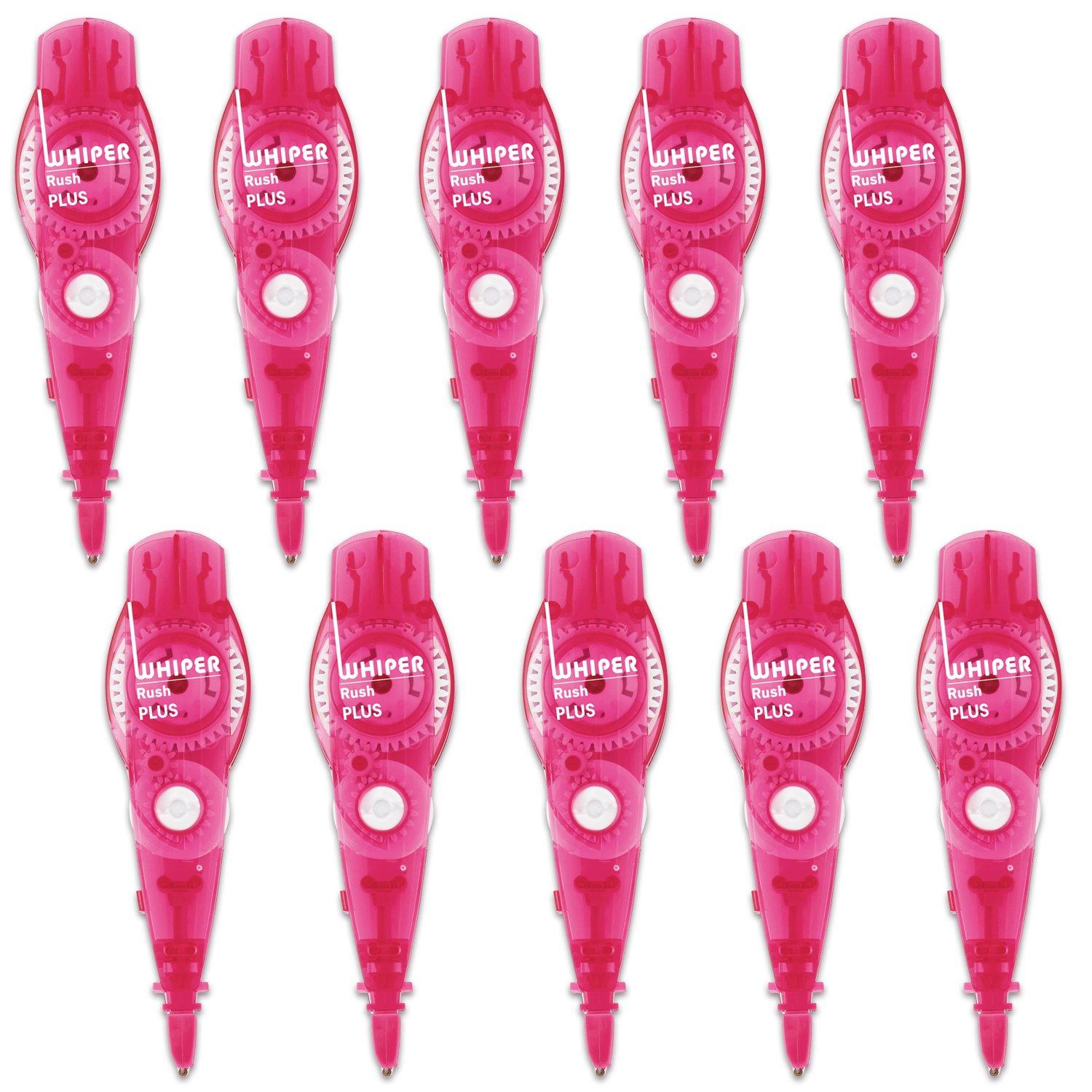 

Plus Correction Tape Whiperlash Replacement Tape 5mm Pink 10 pieces 43449×10