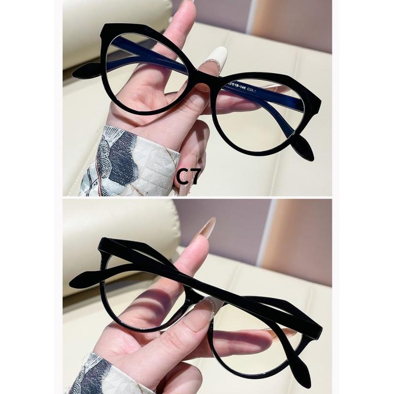 Dámské brýle: trendy nadrozměrné kočičí brýle v barevných blocích