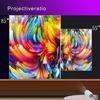 HY400 Android 12.0 System Intelligent Projector Portable Family Projector