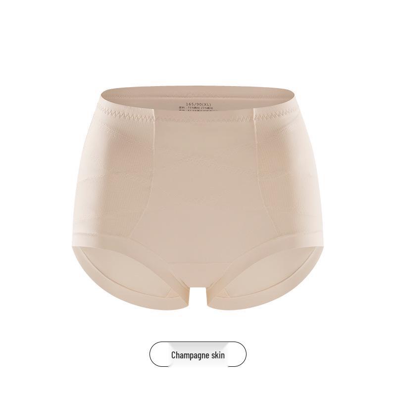 High-waisted Slimming Silk Underwear: Tummy Control & Butt Lifting