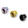 Titanium Alloy Crank Bolt Locking Screw W/ Crank DUB Cap Fixing Crank Screw Bike Cranket Fixing Bolt for SRAM NX-GX-XX1-EAGLE